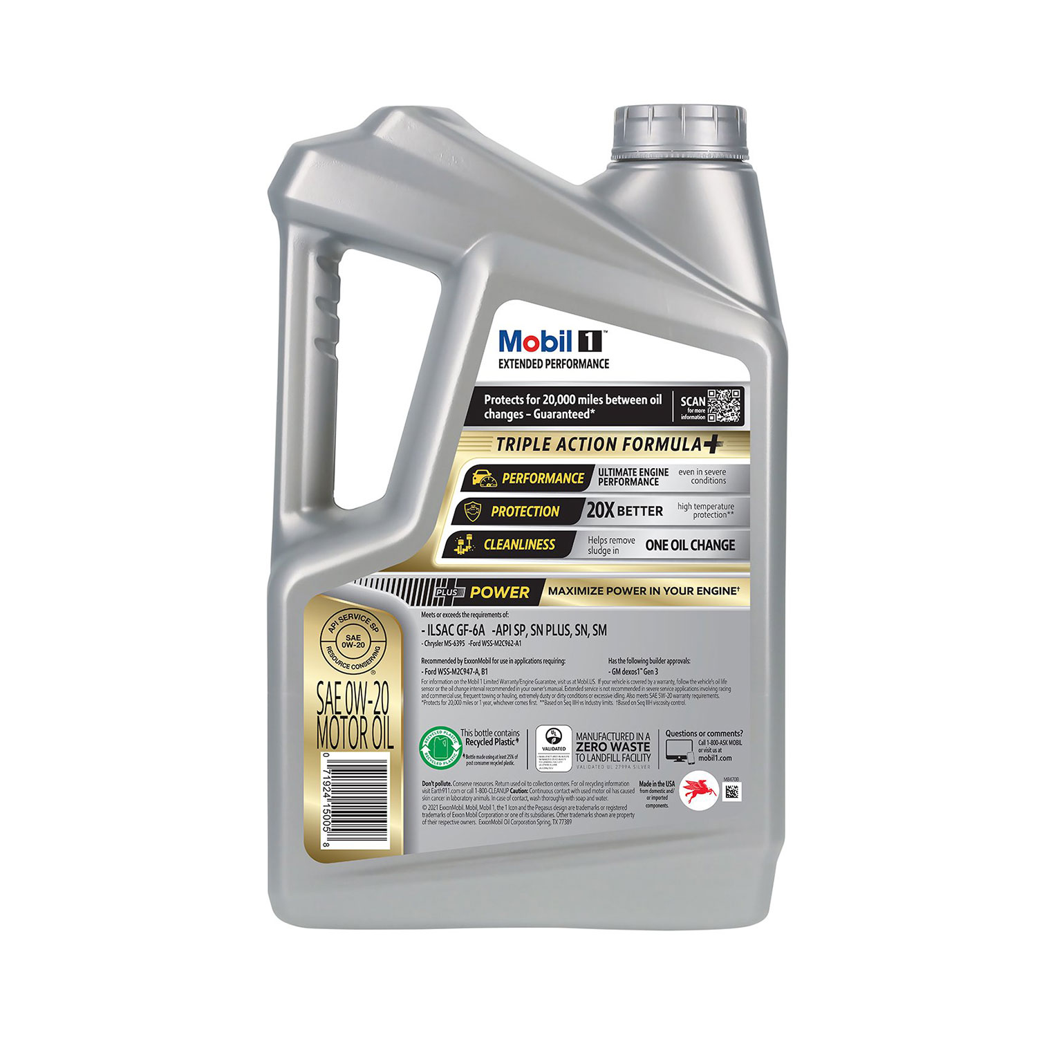 Mobil 1 Extended Performance Full Synthetic Motor Oil – Image 2